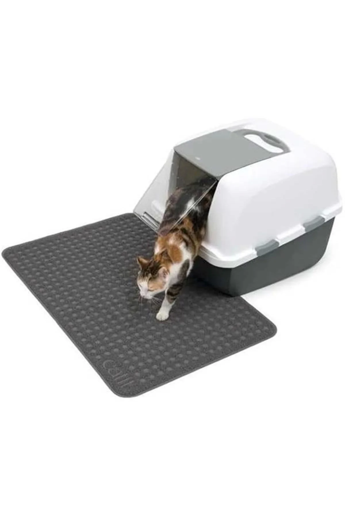 Catit kedi tuvaleti için serpme matı, 60 x 90 cm, gri