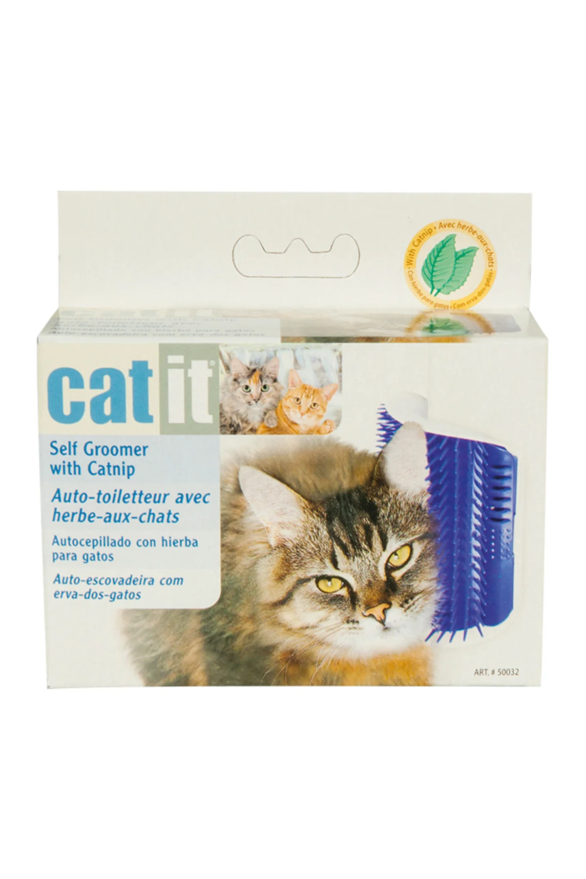 Aveo 1 Adet Catit Kediler İçin Catnipli Kaşınma Fırçası 9 / 13 Cm KARIŞIK RENK