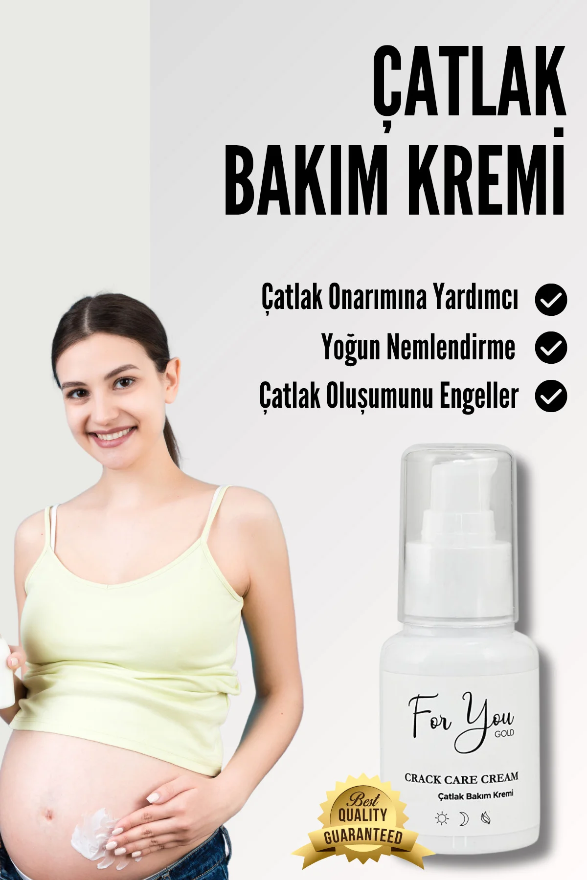 Çatlak Önleyici Bakım Krem- Hamilelik & Doğum Sonrası Çatlak Bakı