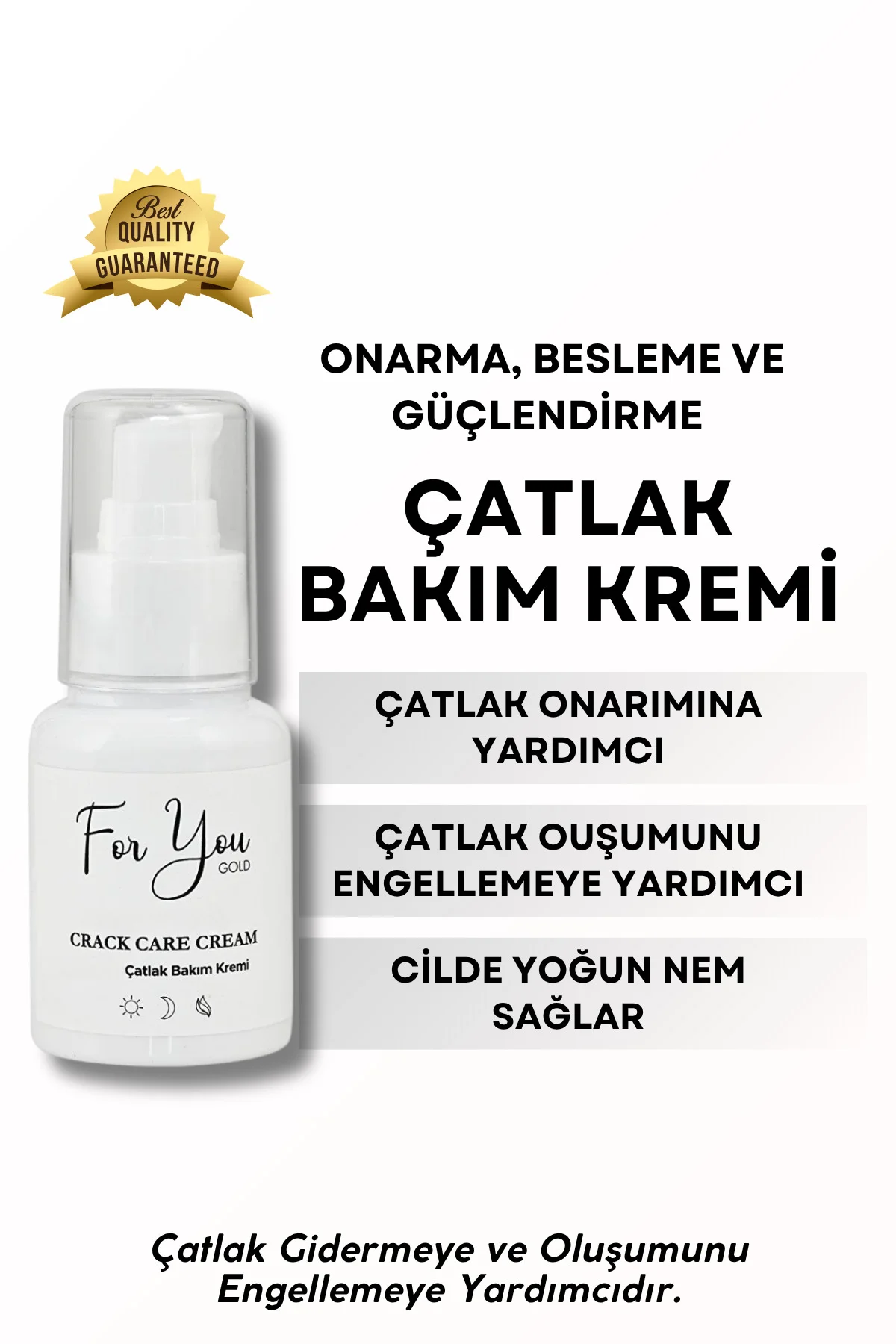 Çatlak Önleyici Bakım Krem- Hamilelik & Doğum Sonrası Çatlak Bakı