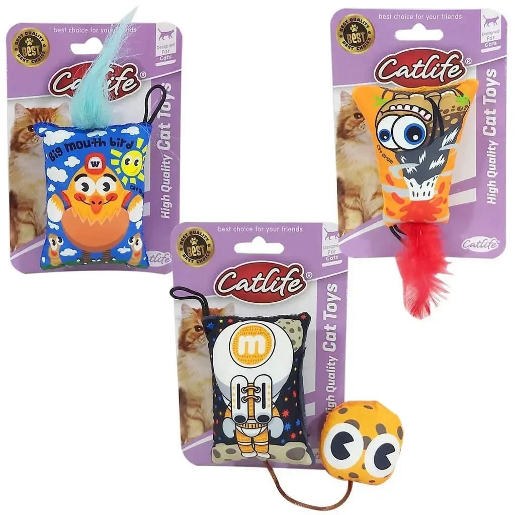 Hışırtılı Kraft Kedi Oyuncağı 9 cm