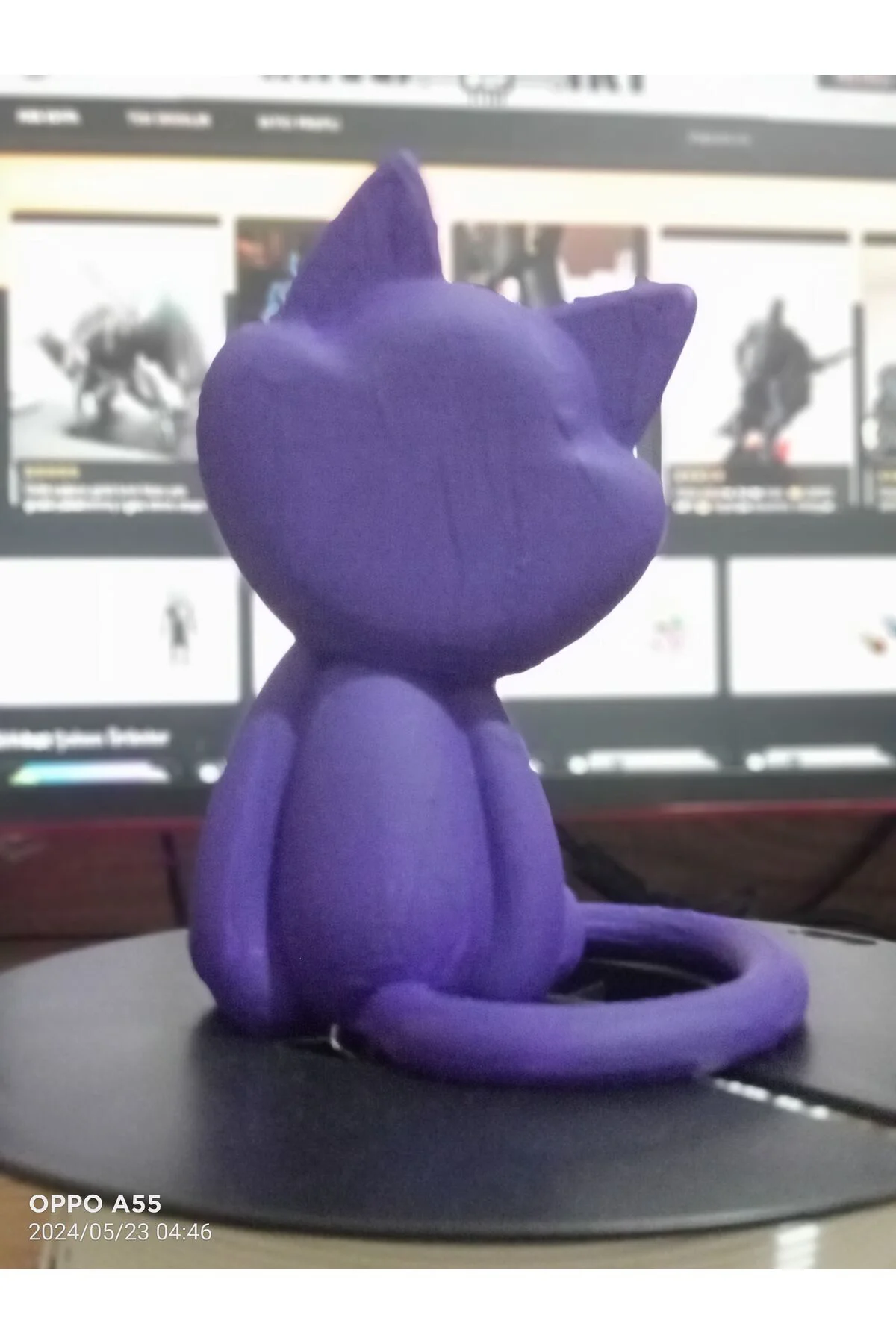 Catnap Kedi Otu Şekeri Poppy Playtime Şeker Kamışı Figür 15 Cm