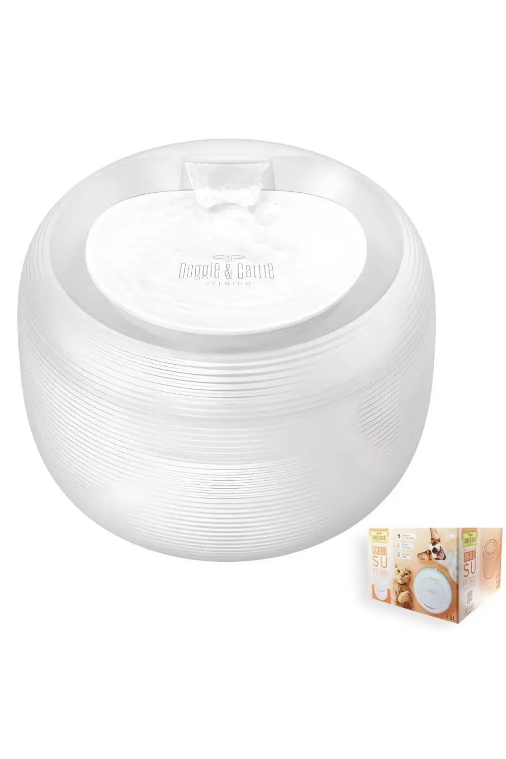 Cattie Arıtmalı Su Pınarı Akıllı Model 2.5 Lt - Seramik Filtreli