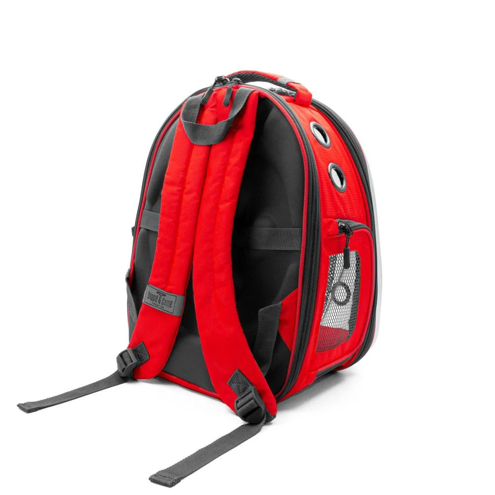 Cattie Fileli Astronot Kedi Taşıma Çantası 25x60x40cm Kırmızı Cattie Fileli Astronot Kedi Taşıma Çantası 25x60x40cm Kırmızı
