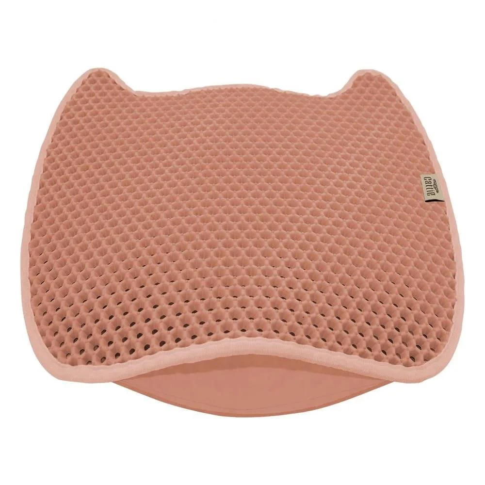 Cattie Taraklı Model Kum Toplayıcı Fonksiyonel Kedi Paspası Pink 