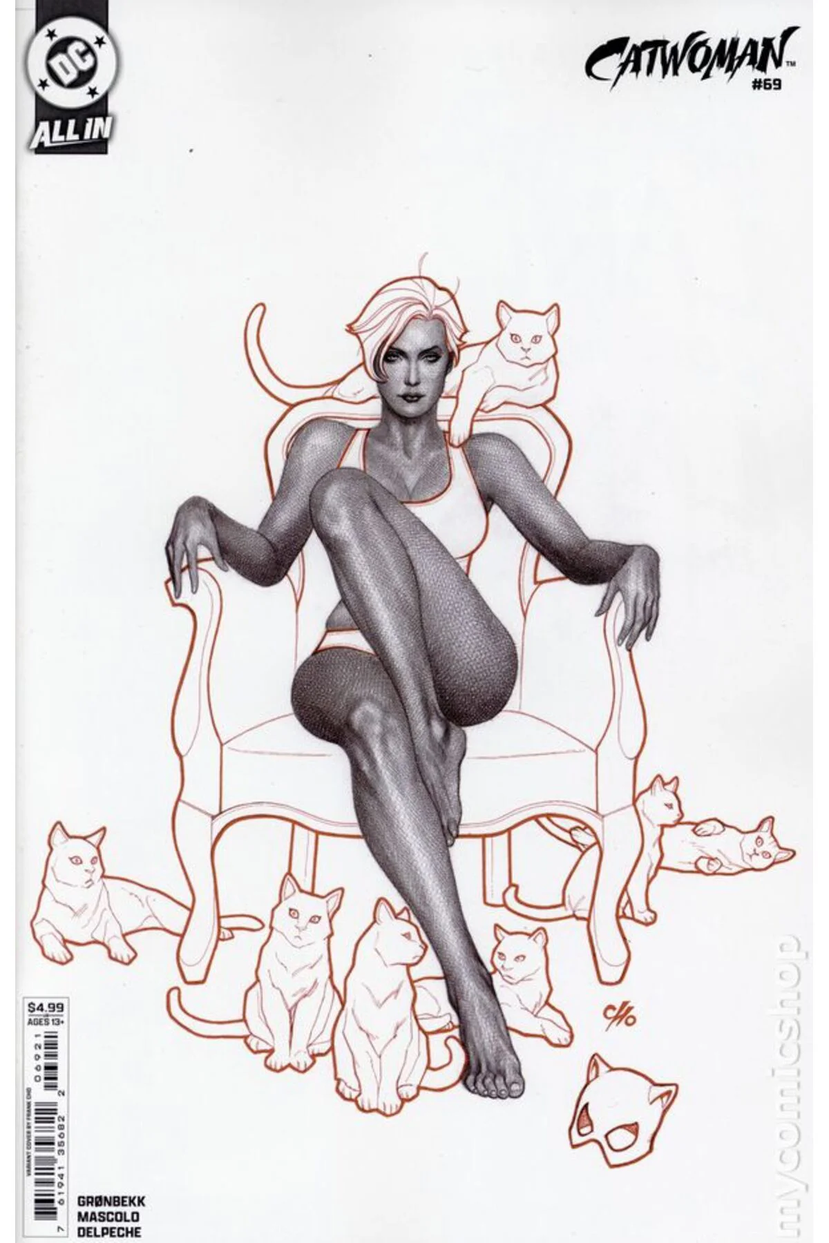 Catwoman #69B (ingilizce)
