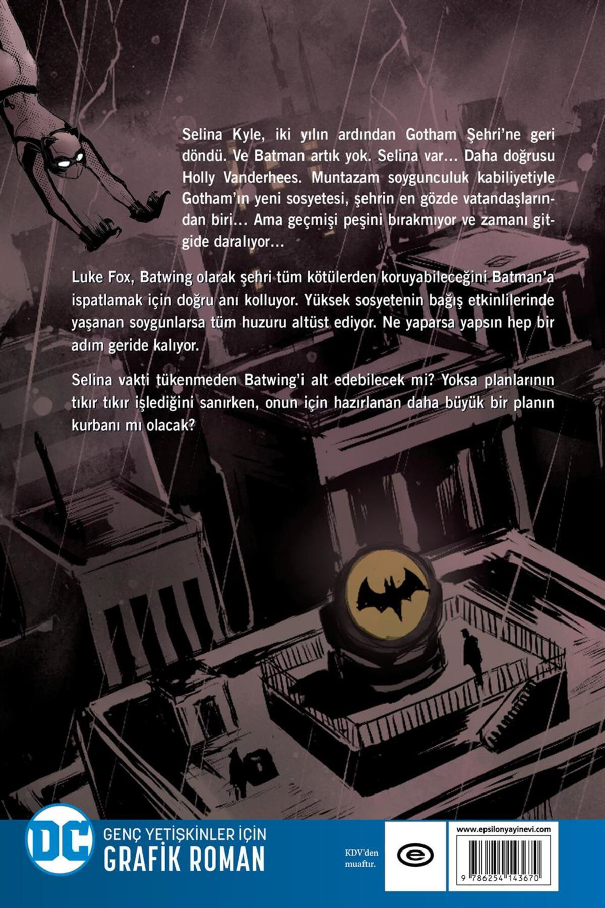 Epsilon Yayınevi Catwoman Ruh Hırsızı Sarah J. Maas