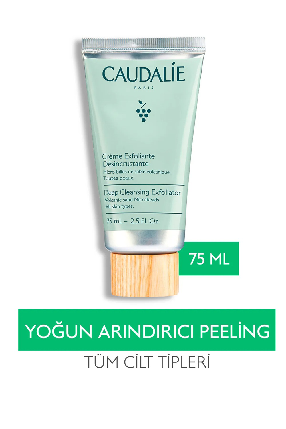 Caudalie Deep Cleansing Exfoliating Cream 75 ml