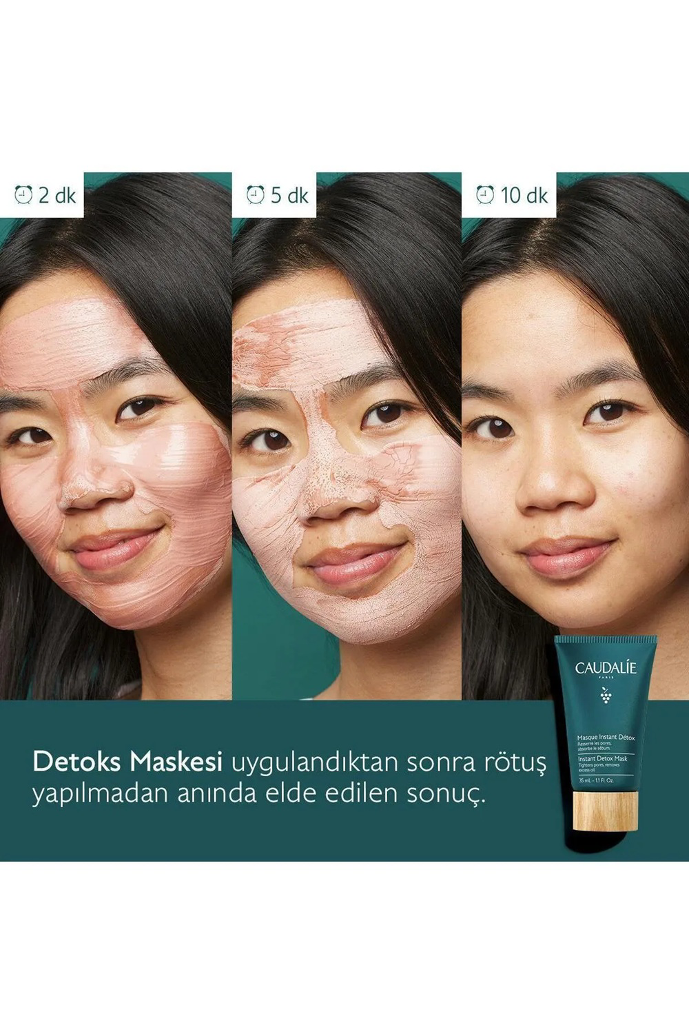 Caudalie  İnstant Detox Mask 35 Ml