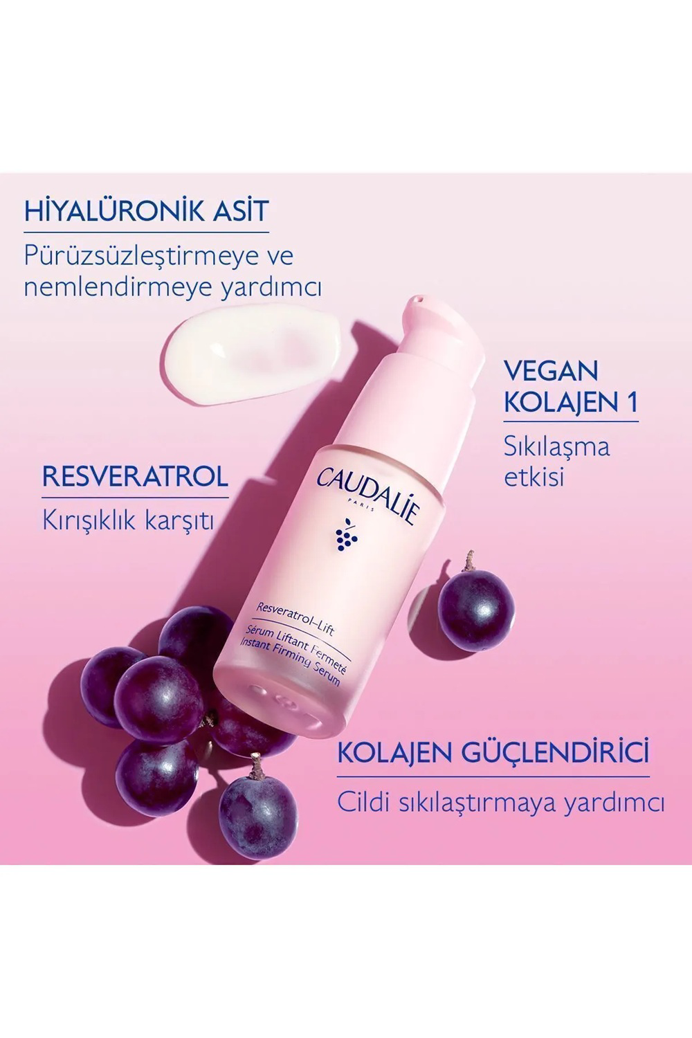 Caudalie  Resveratrol Lift İnstant Firming Serum 30 Ml
