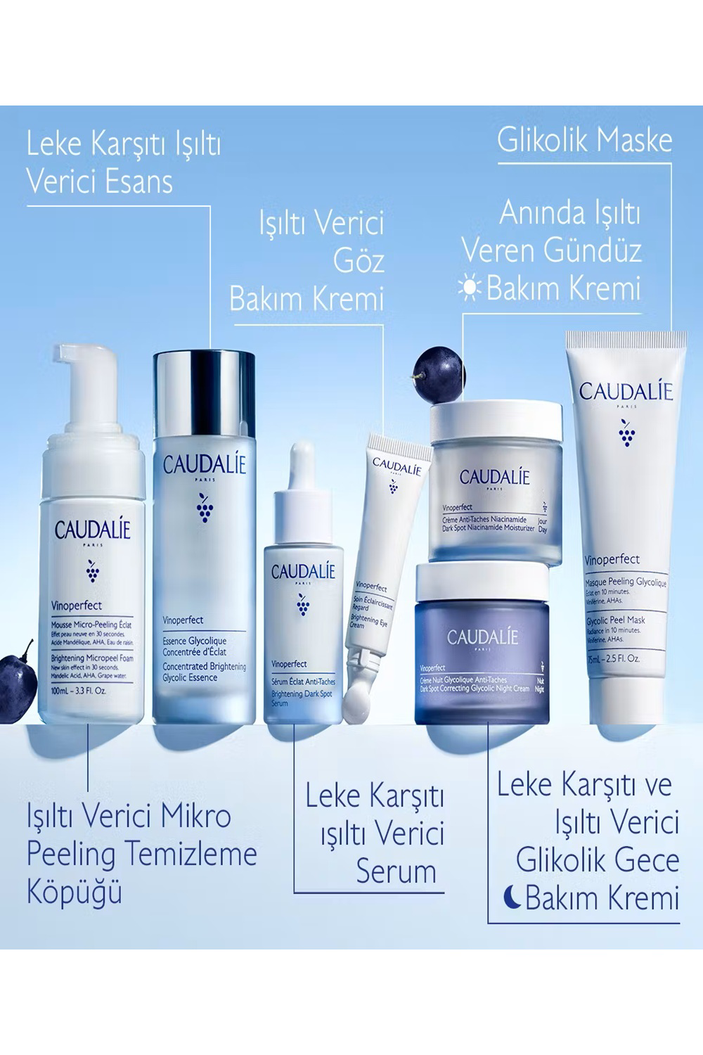 Caudalie Vinoperfect Anında Işıltı Veren Gunduz Bakım Kremi 50 ml Caudalie Vinoperfect Anında Işıltı Veren Gunduz Bakım Kremi 50 ml