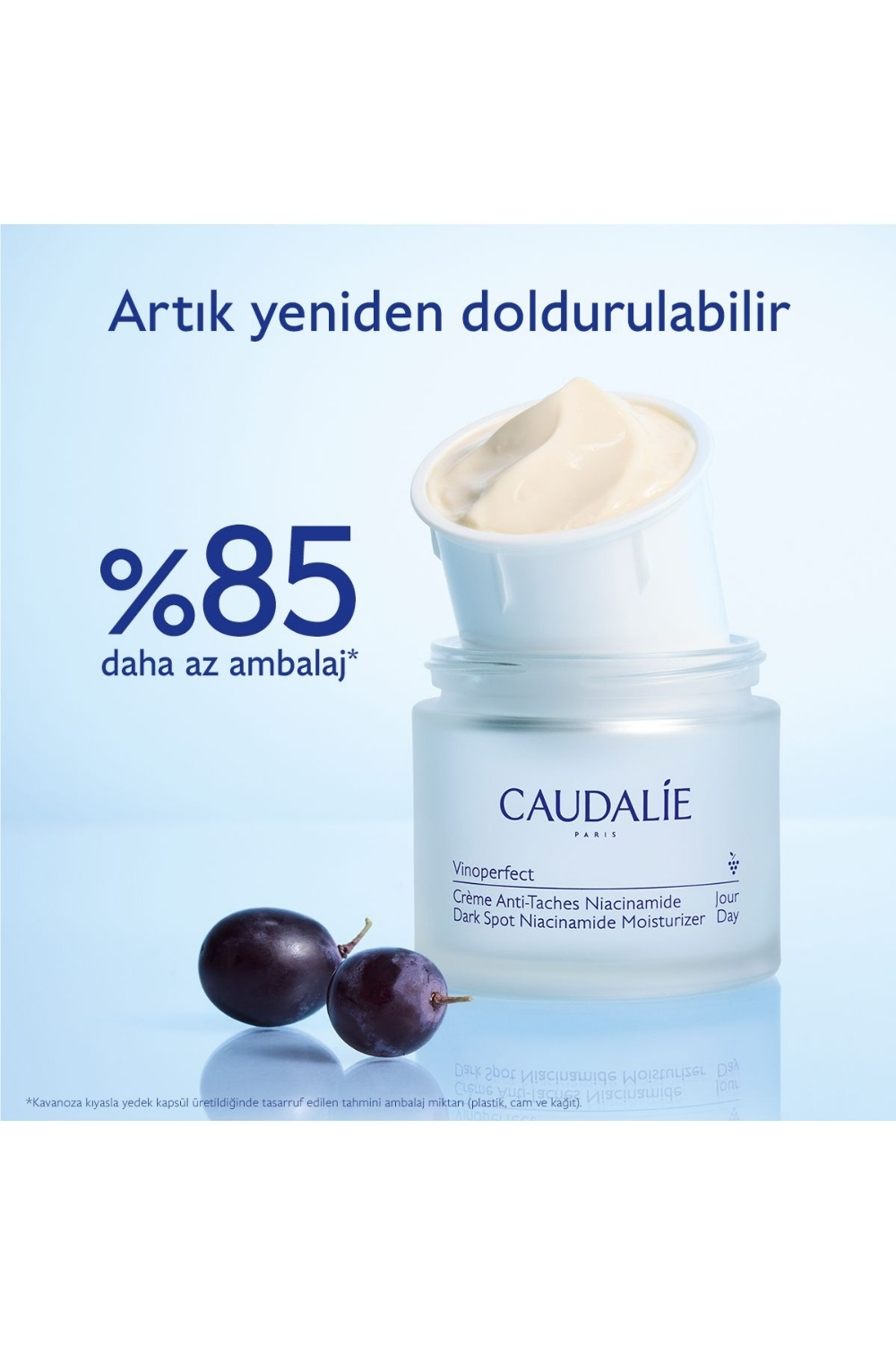Caudalie Vinoperfect Niasinamid Bakım Kremi Yedek Kapsül 50 ml