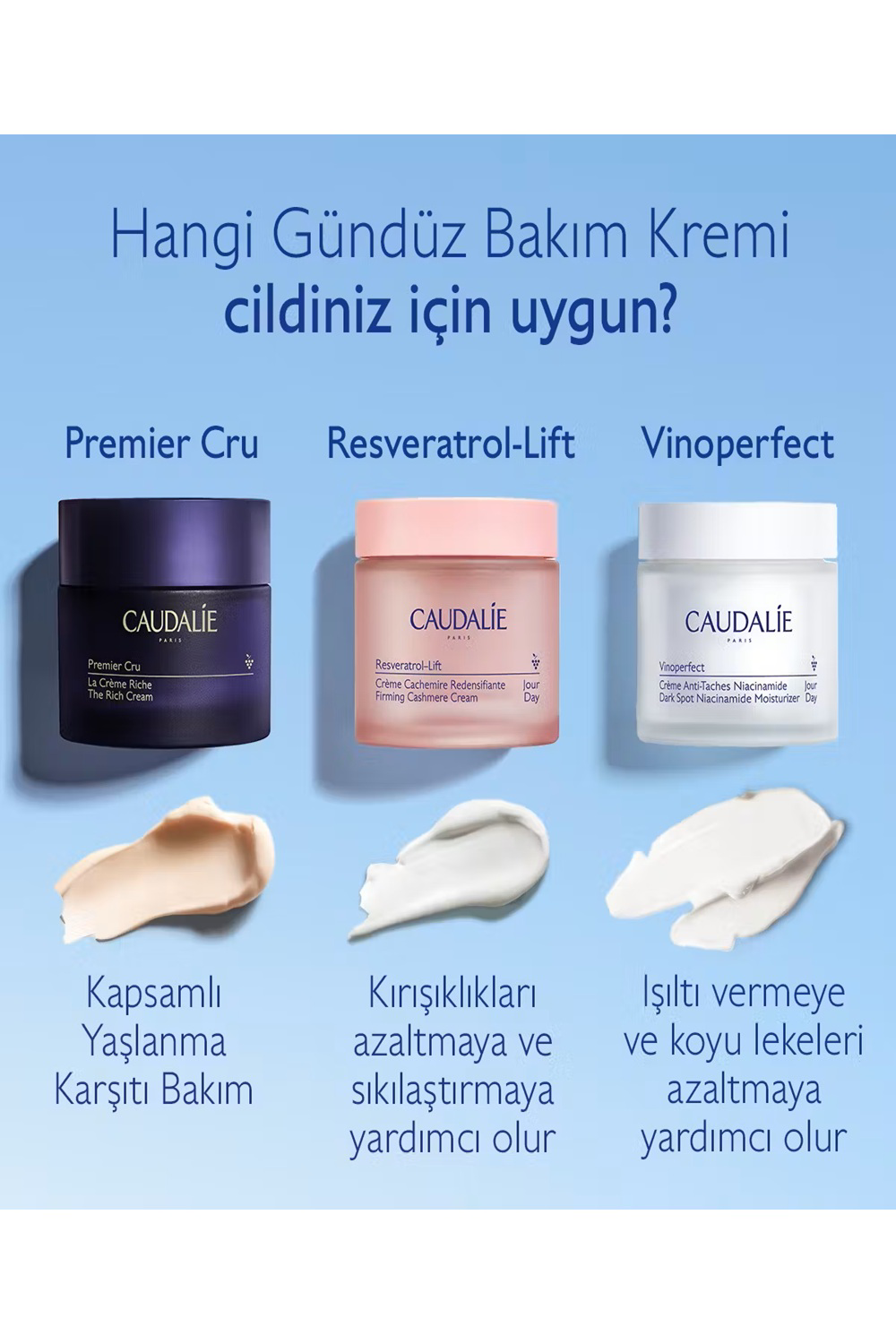 Caudalie Vinoperfect Anında Işıltı Veren Gunduz Bakım Kremi 50 ml Caudalie Vinoperfect Anında Işıltı Veren Gunduz Bakım Kremi 50 ml
