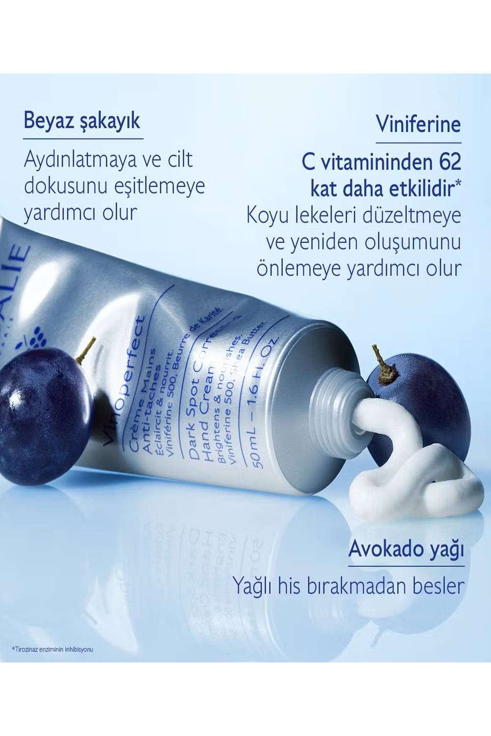 Caudalie Vinoperfect Leke Karşıtı El Bakım Kremi 50 ml