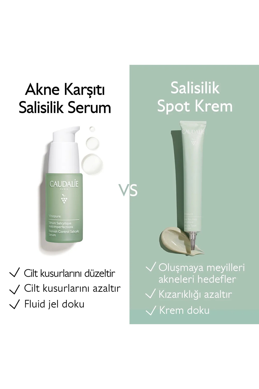 Caudalie Vinopure Akne Karşıtı Salisilik Spot Krem 15 ml Caudalie Vinopure Akne Karşıtı Salisilik Spot Krem 15 ml