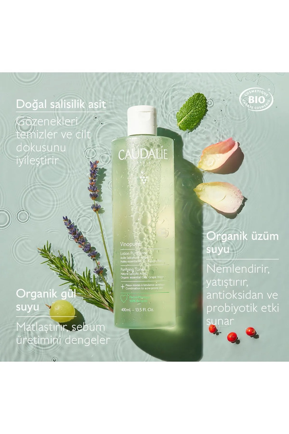Caudalie Vinopure Tonik 400 ml