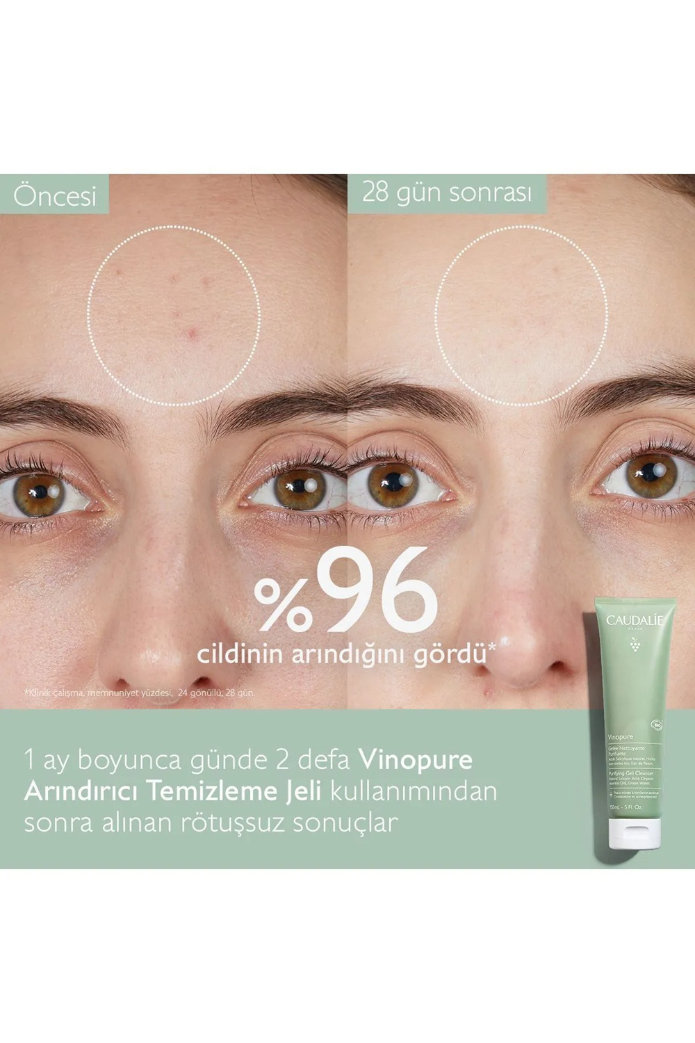 Caudalie Vinopure Arındırıcı Temizleme Jeli 150 ml