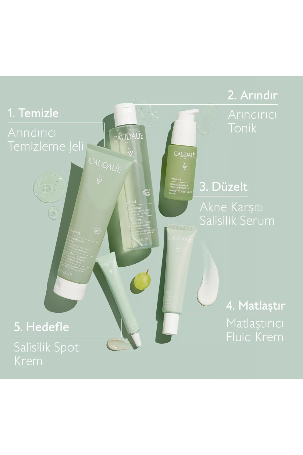 Caudalie Vinopure Akne Karşıtı Salisilik Spot Krem 15 ml Caudalie Vinopure Akne Karşıtı Salisilik Spot Krem 15 ml