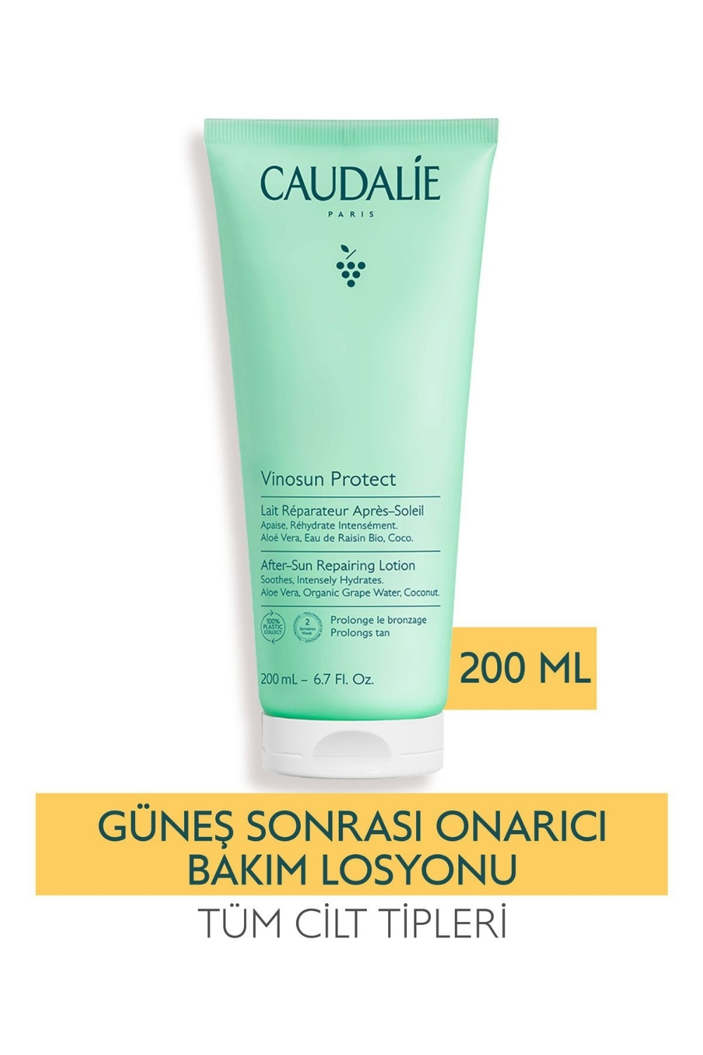 Caudalie Vinosun Protect Güneş Sonrası Onarıcı Bakım Losyonu 200 