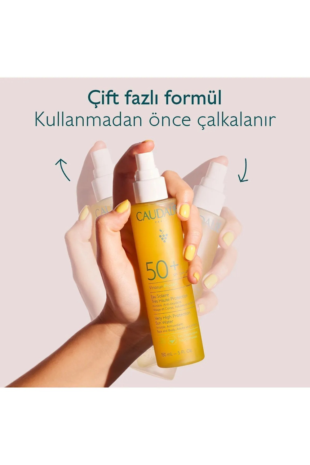 Caudalie  Vinosun Protect Yüksek Koruma Sağlayan Güneş Suyu Spf50+
