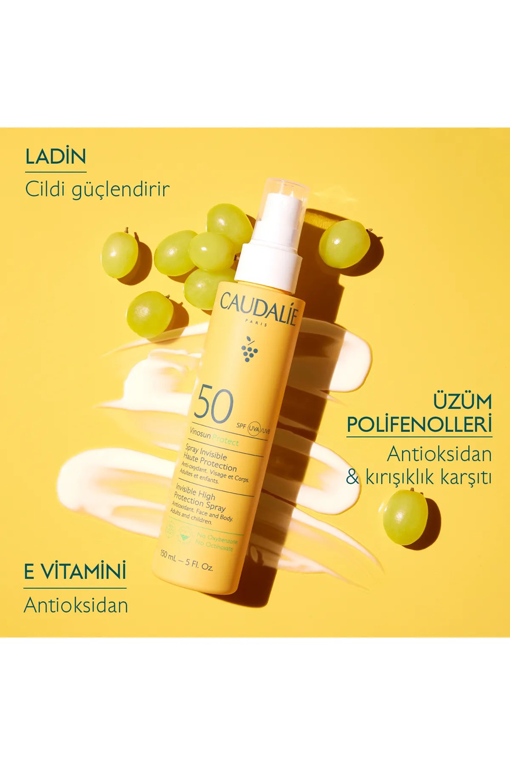 Caudalie Vinosun Protect Yüksek Koruma Sağlayan Güneş Spreyi Spf5 Caudalie Vinosun Protect Yüksek Koruma Sağlayan Güneş Spreyi Spf5