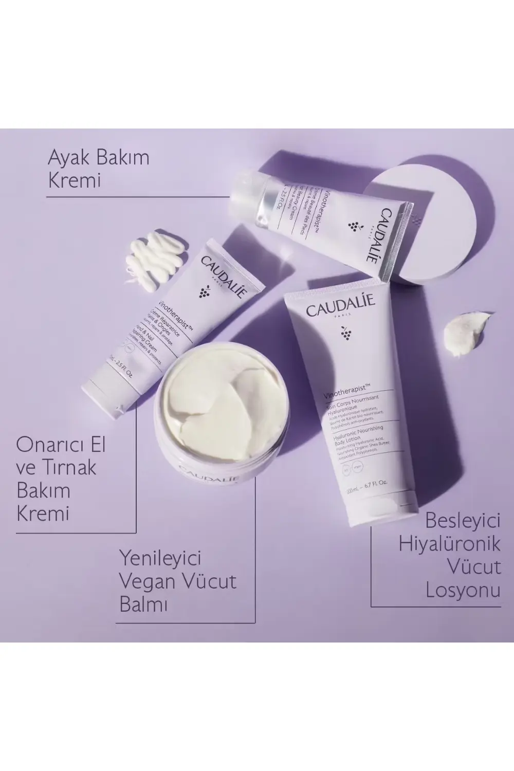 Caudalie Vinotherapist Onarıcı El Ve Tırnak Bakım Kremi 75 ml