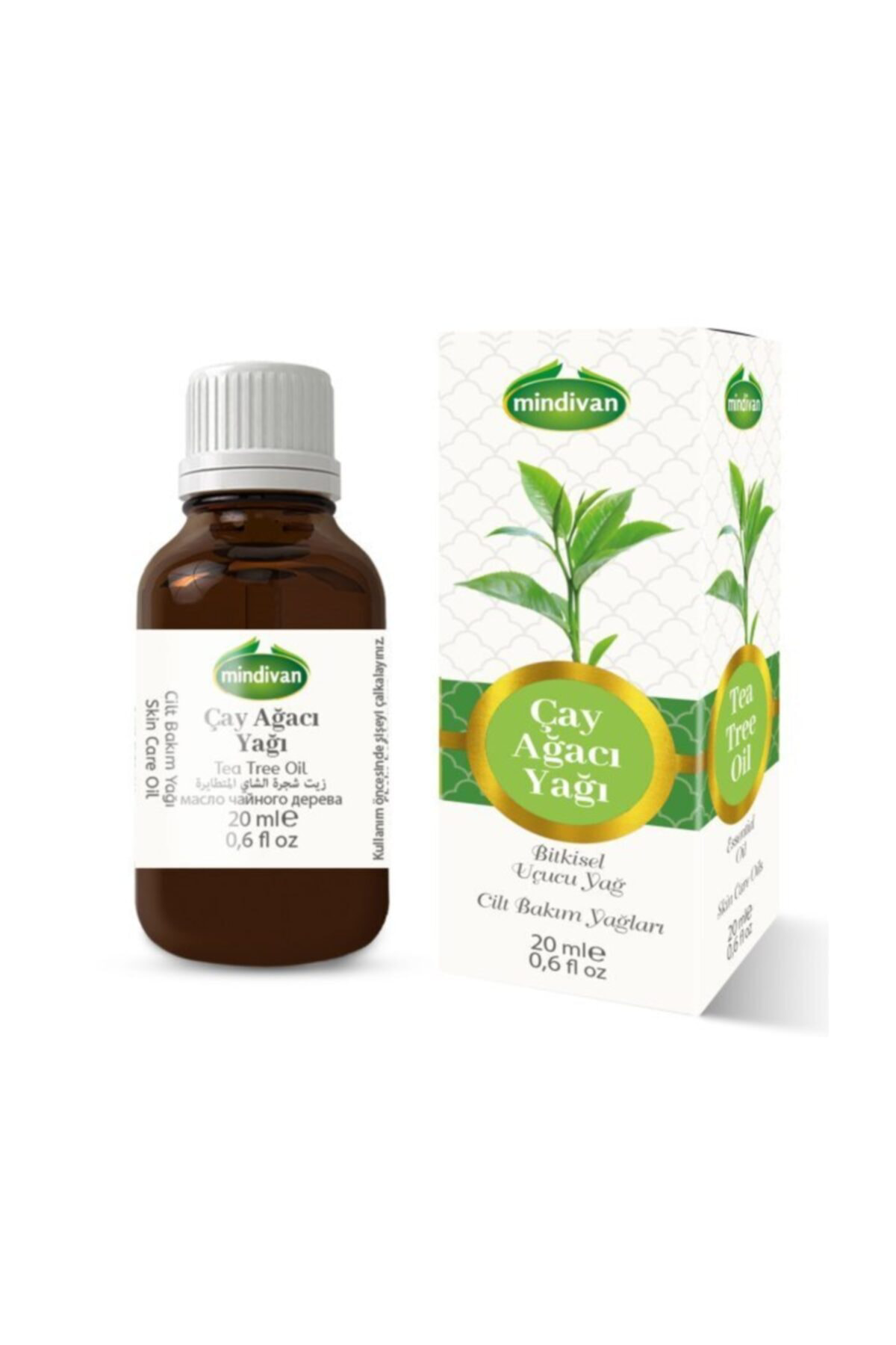 Çay Ağacı Uçucu Yağı 20 Cc(2 Adet)