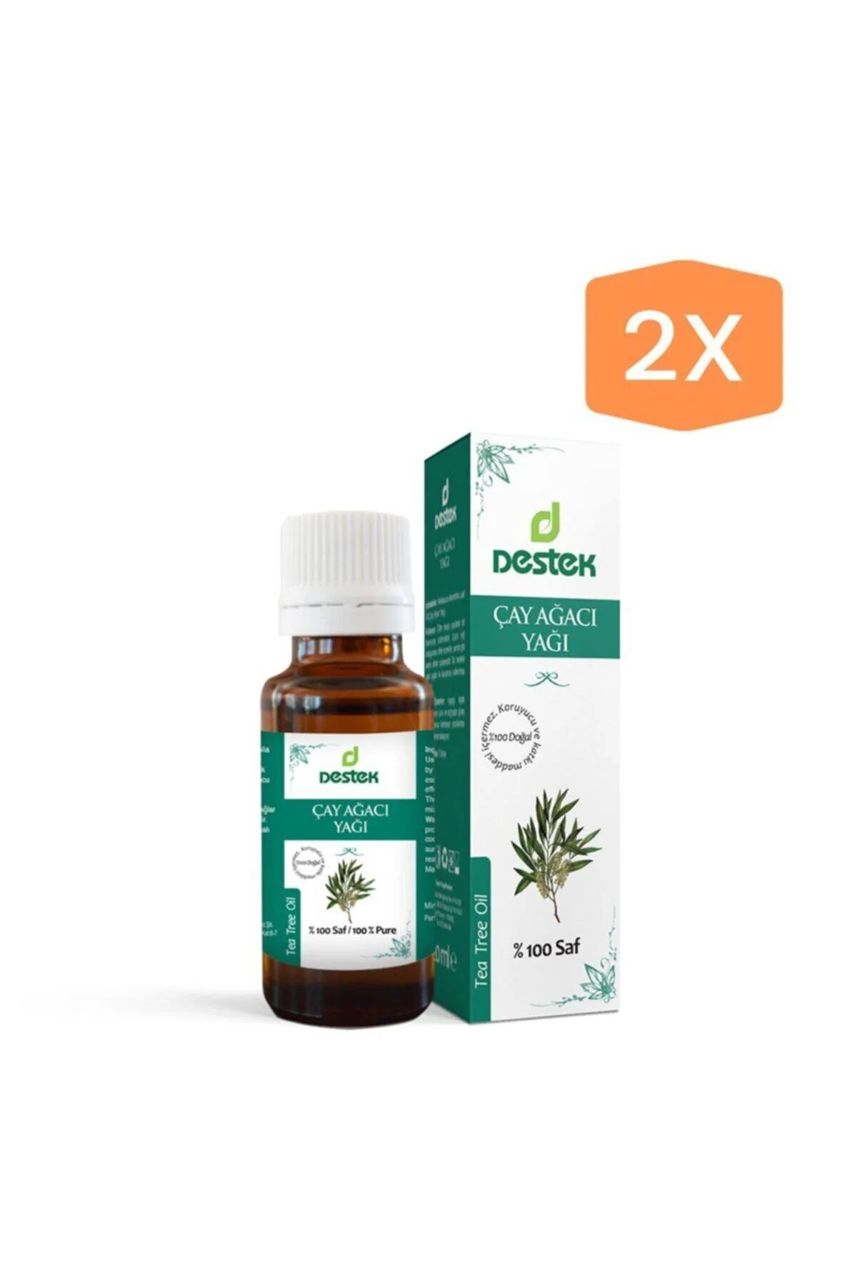 Çay Ağacı Yağı 10 Ml (2 Adet)