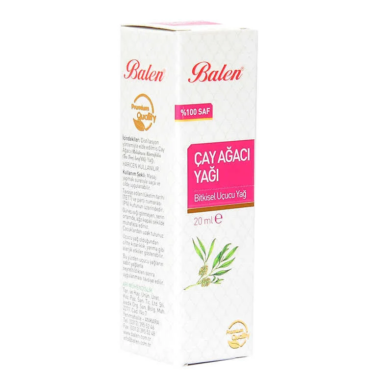 Çay Ağacı Yağı 20 ML Cam Şişe - %100 Saf Distilasyon Doğal Yağ Fiyatı, Yorumları ve Özellikleri