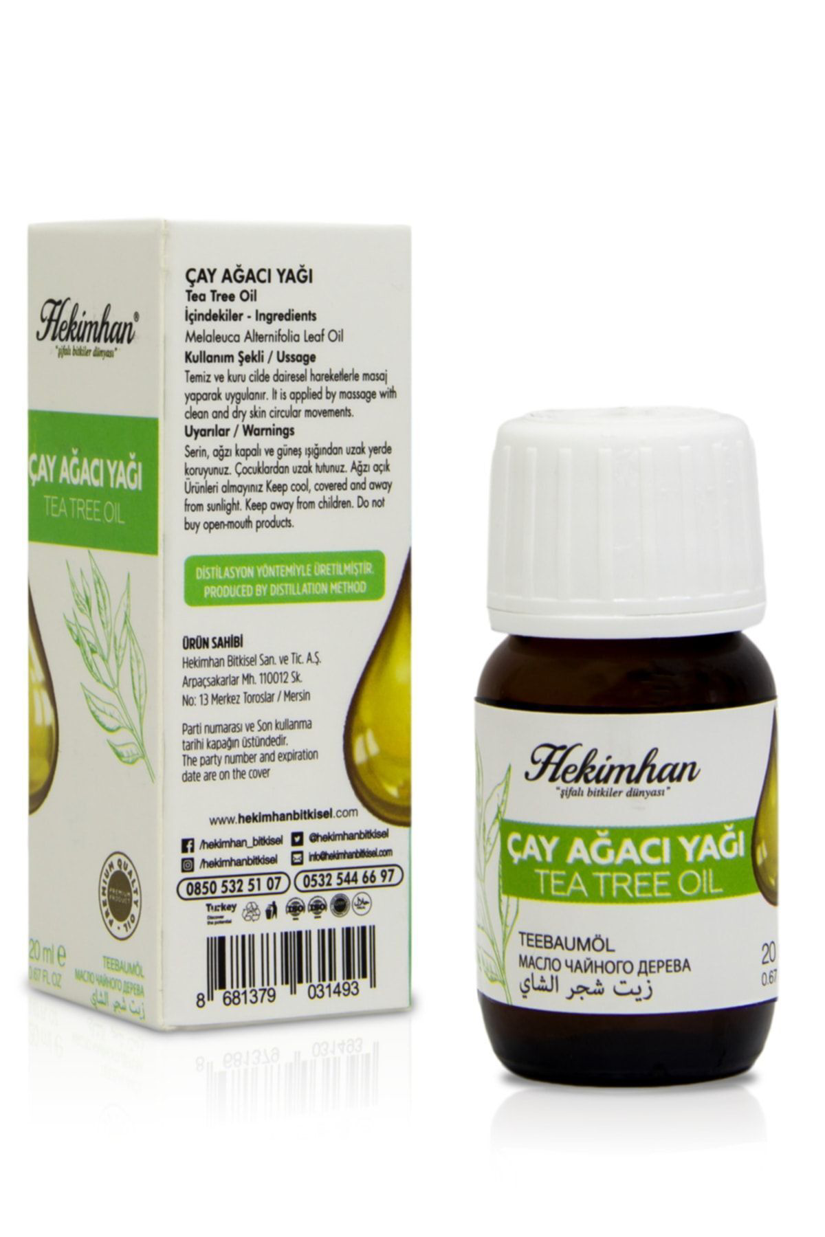 Çay Ağacı Yağı Akne Ve Sivilceye Karşı Etkili 20 Ml