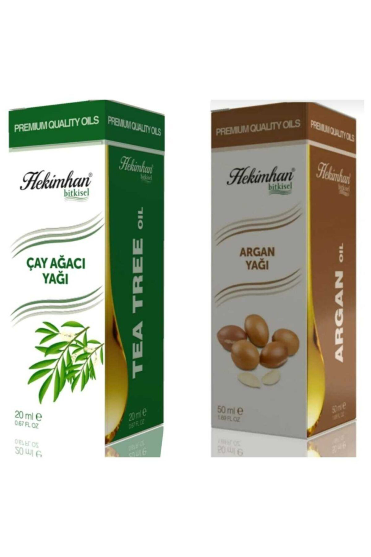 Hekimhan Çay Ağaci Yaği 20 Ml Ve Argan Yaği 20 Ml