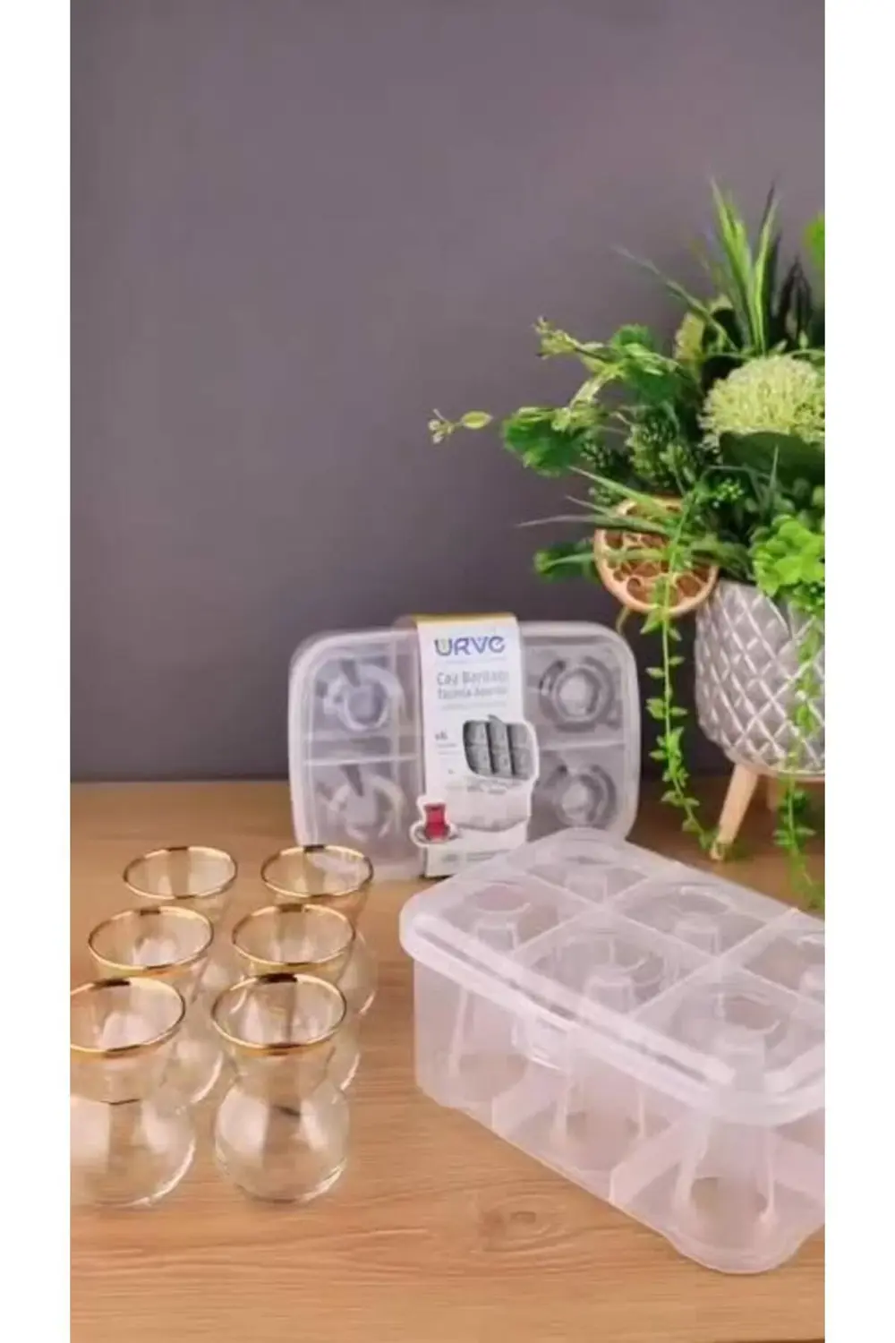 Çay Bardağı Taşıma Kutusu