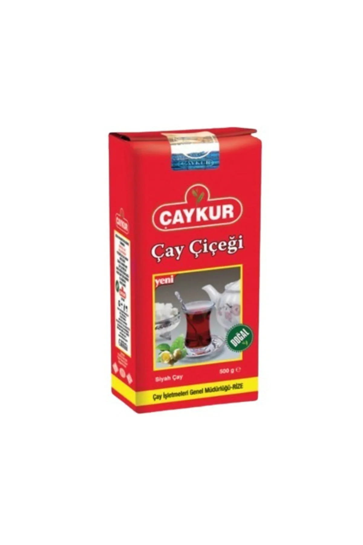 Çay Çiçeği Siyah Çay 500 g x 4 Adet – Doğal ve Yoğun Aromalı