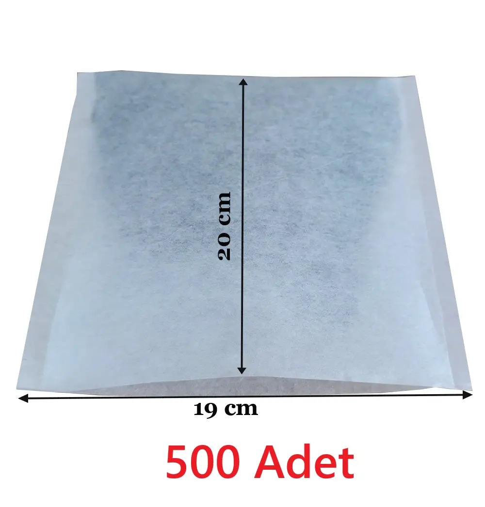 Çay Demleme Filtresi Boş Demlik Poşeti Büyük Endüstriyel Boy Kaza