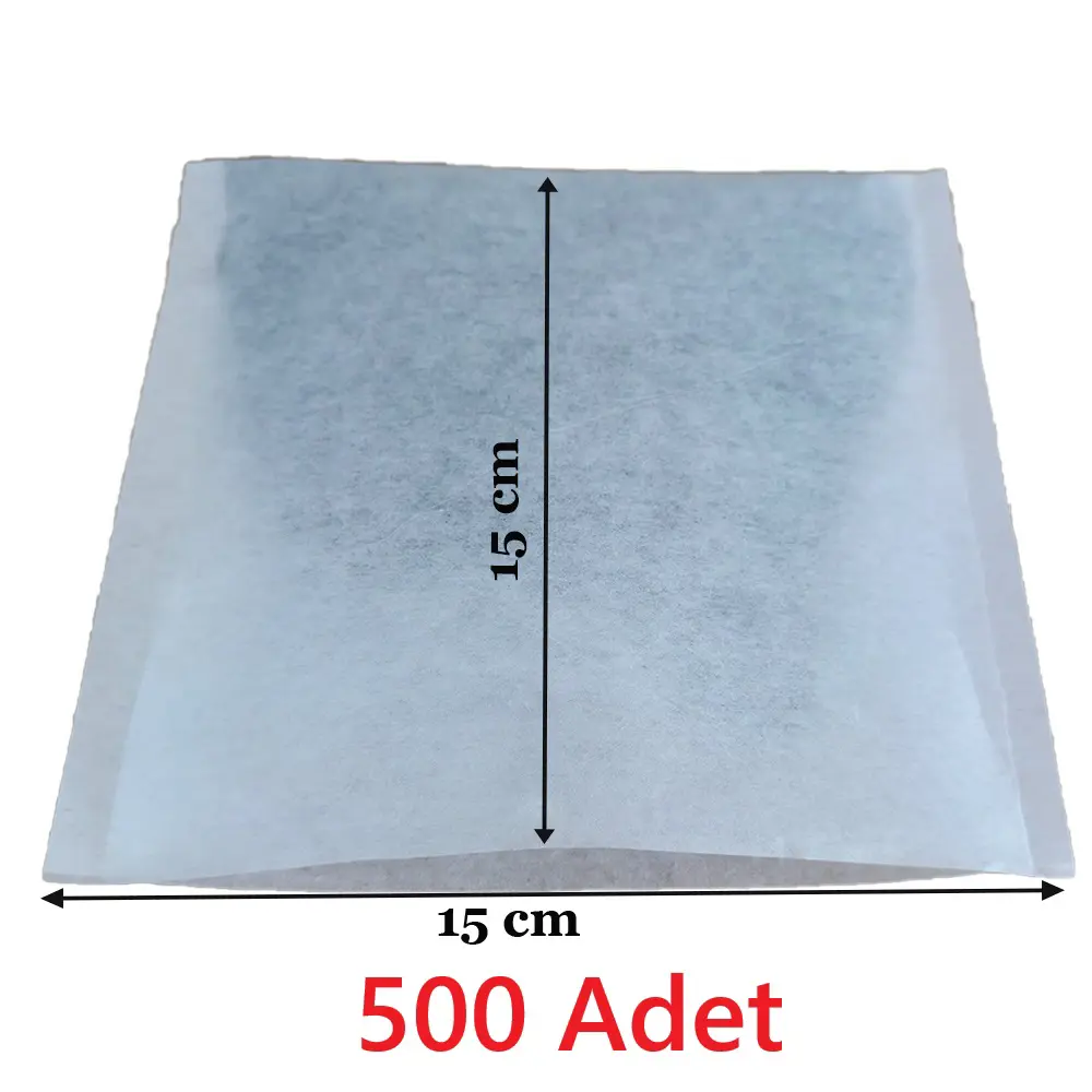 Çay Demleme Filtresi Boş Demlik Poşeti Büyük Endüstriyel Boy Kaza