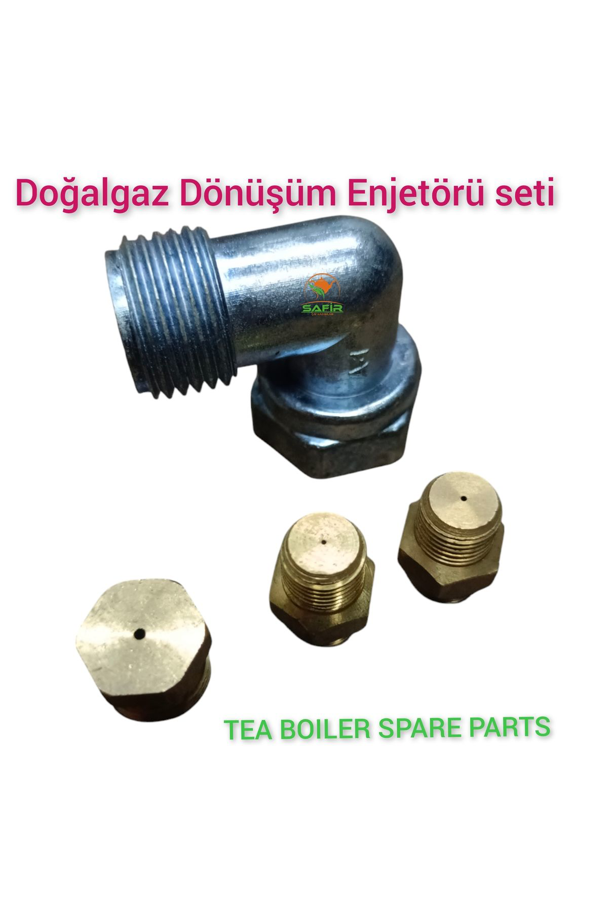 Çay Kazanı Doğalgaz Dönüşüm Enjektörü Seti Tüm otomatik çay kazan