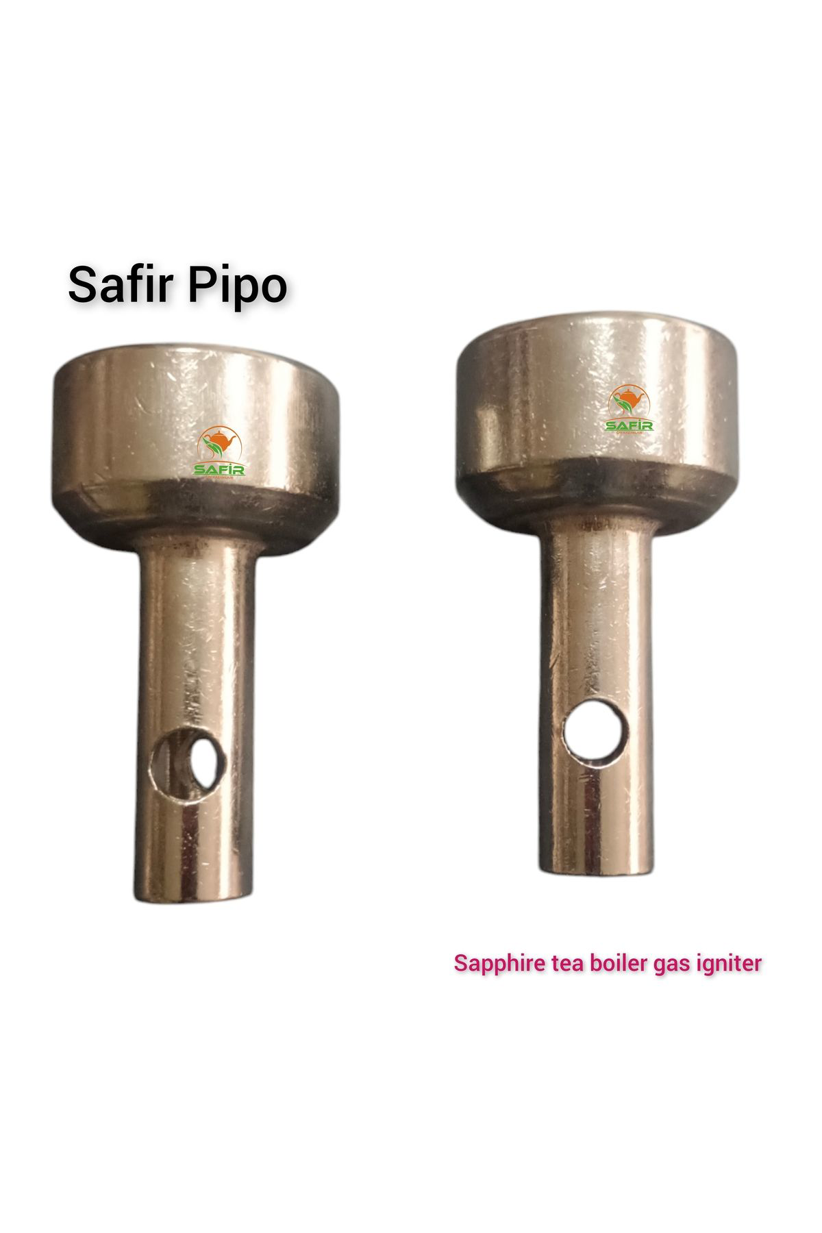 Safir Çay Kazanlari Çay Kazani Kahve Pişirme Gözü İçin Safir Pipo 2 Adettir.