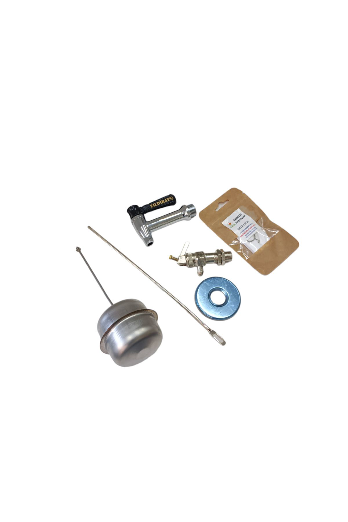 Çay Kazanı Musluğu + Çay Kazanı Şamandırası ve Flatör sistemi + 1