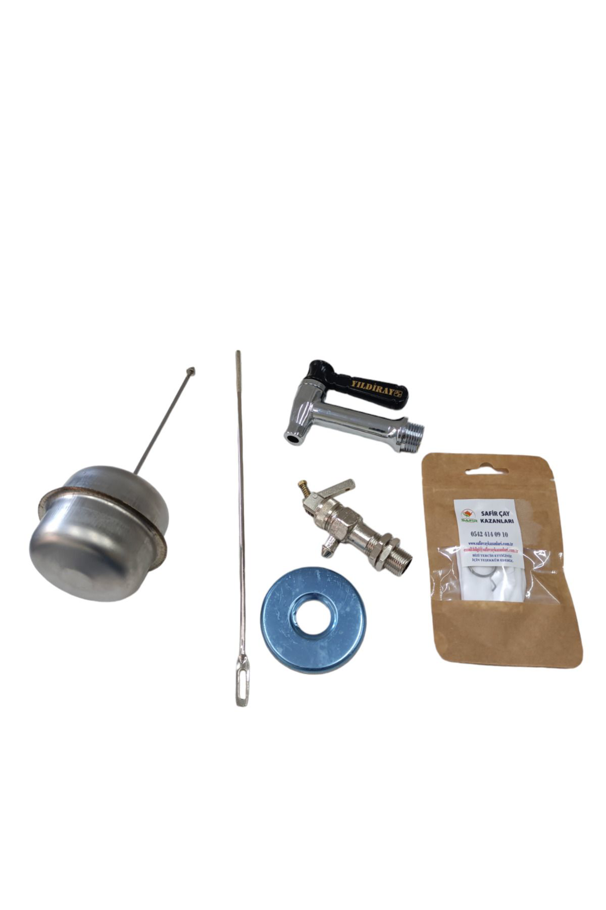 Çay Kazanı Musluğu + Çay Kazanı Şamandırası ve Flatör sistemi + 1