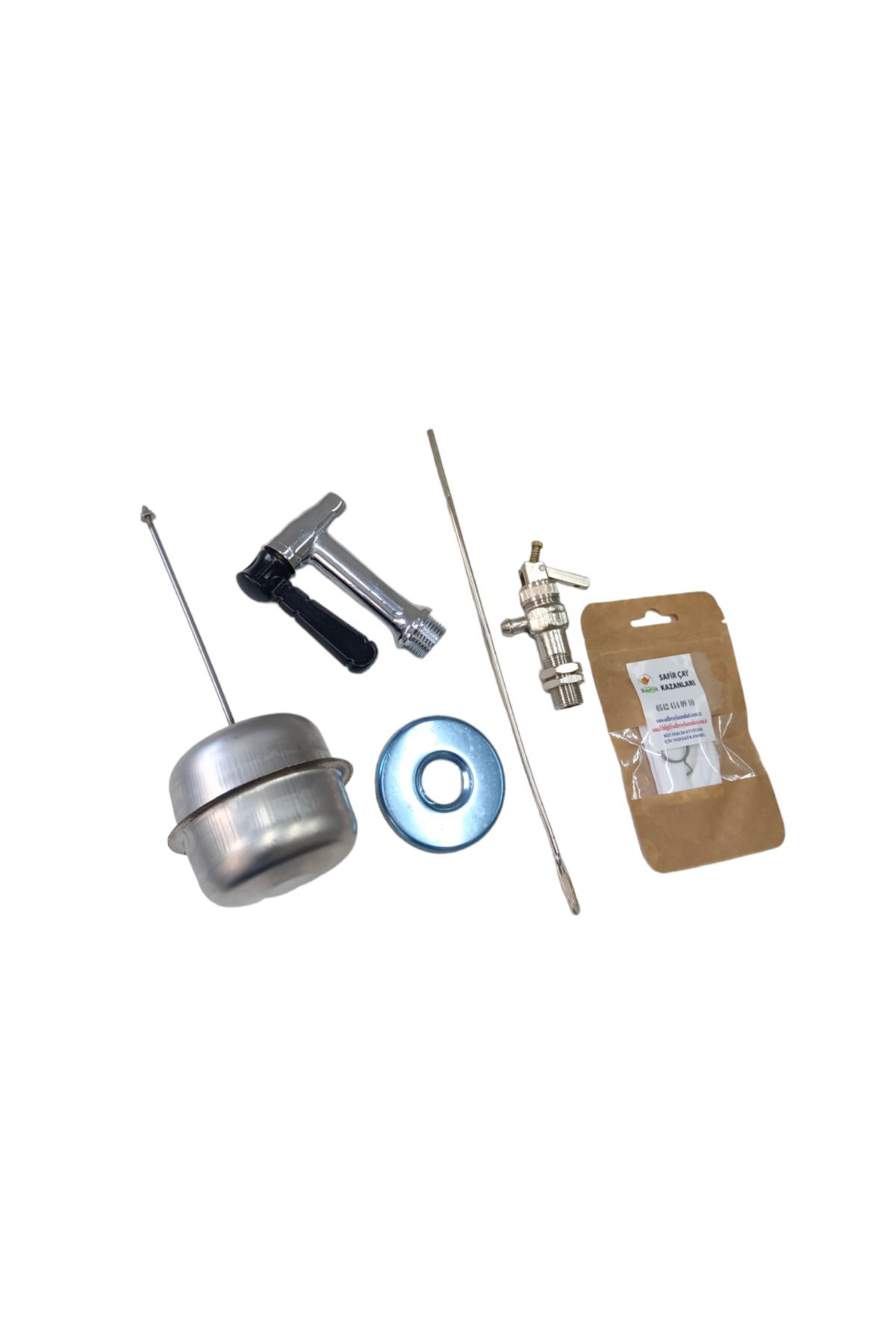 Çay Kazanı Musluğu + Çay Kazanı Şamandırası ve Flatör sistemi + 1