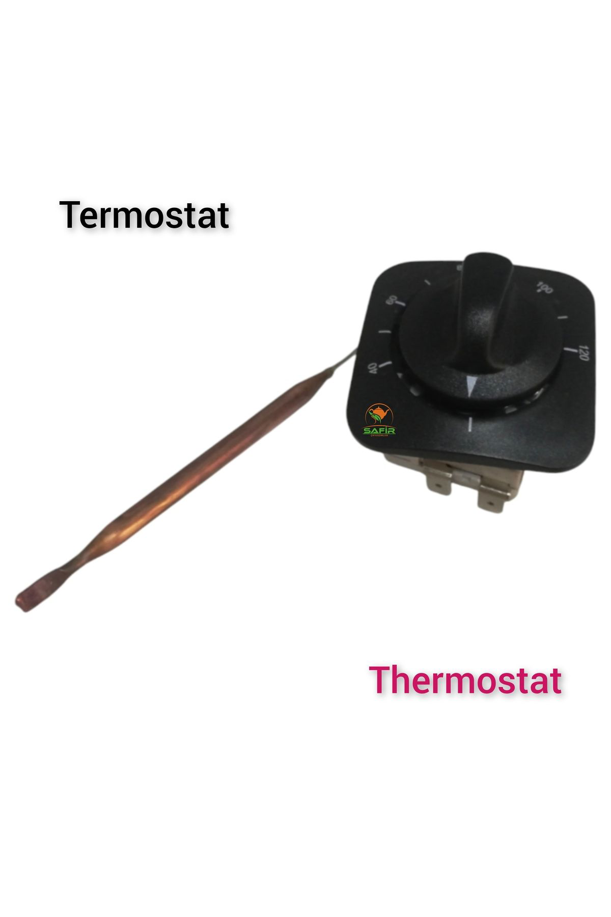 Pakkens Çay Kazanı Termostatı Çay Makinesi Termostatı Çay Ocağı Termostat