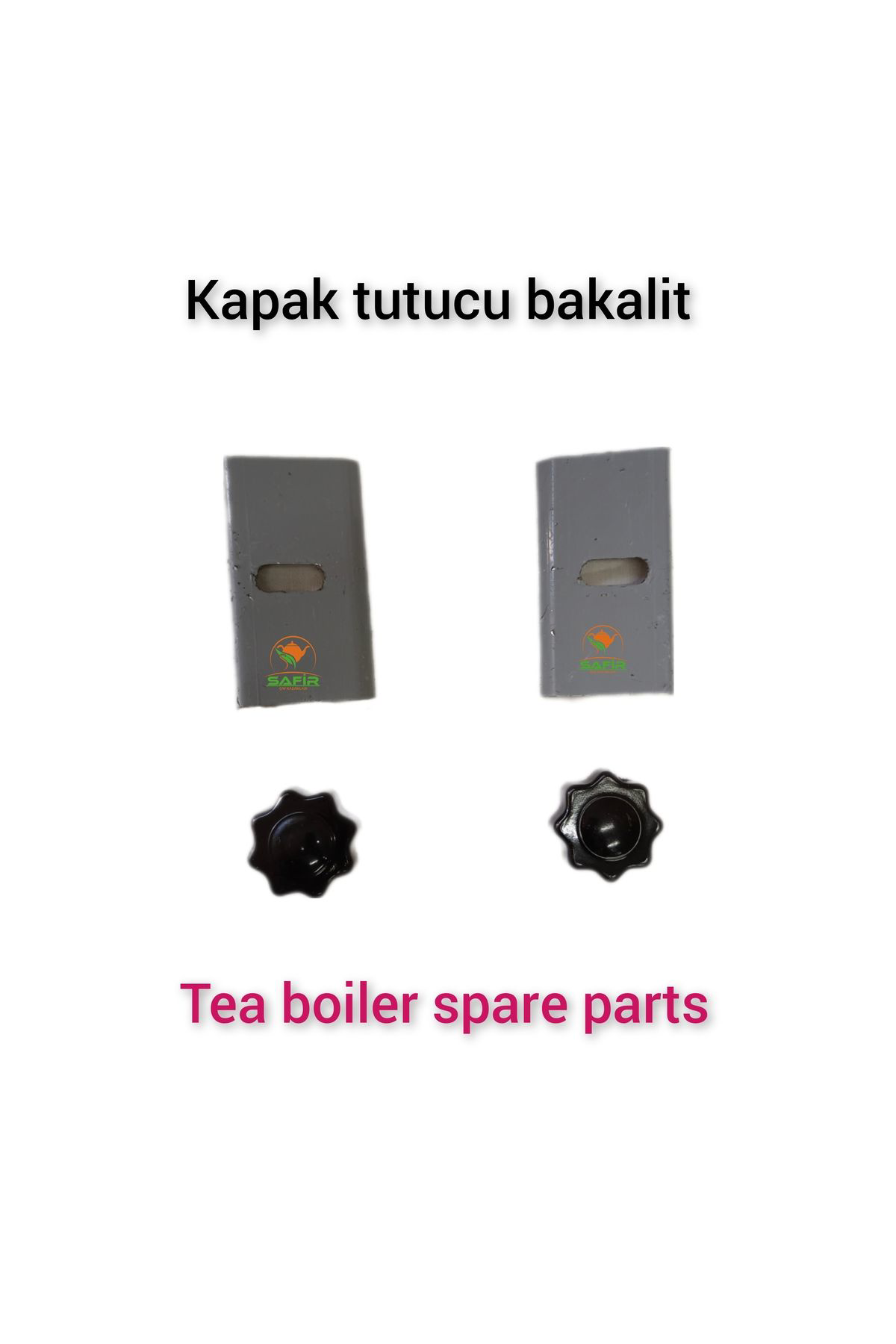 Çay Kazanı Üst Kapak Tutucuları Mandal Ve Bakalit Çay Ocağı Üst K