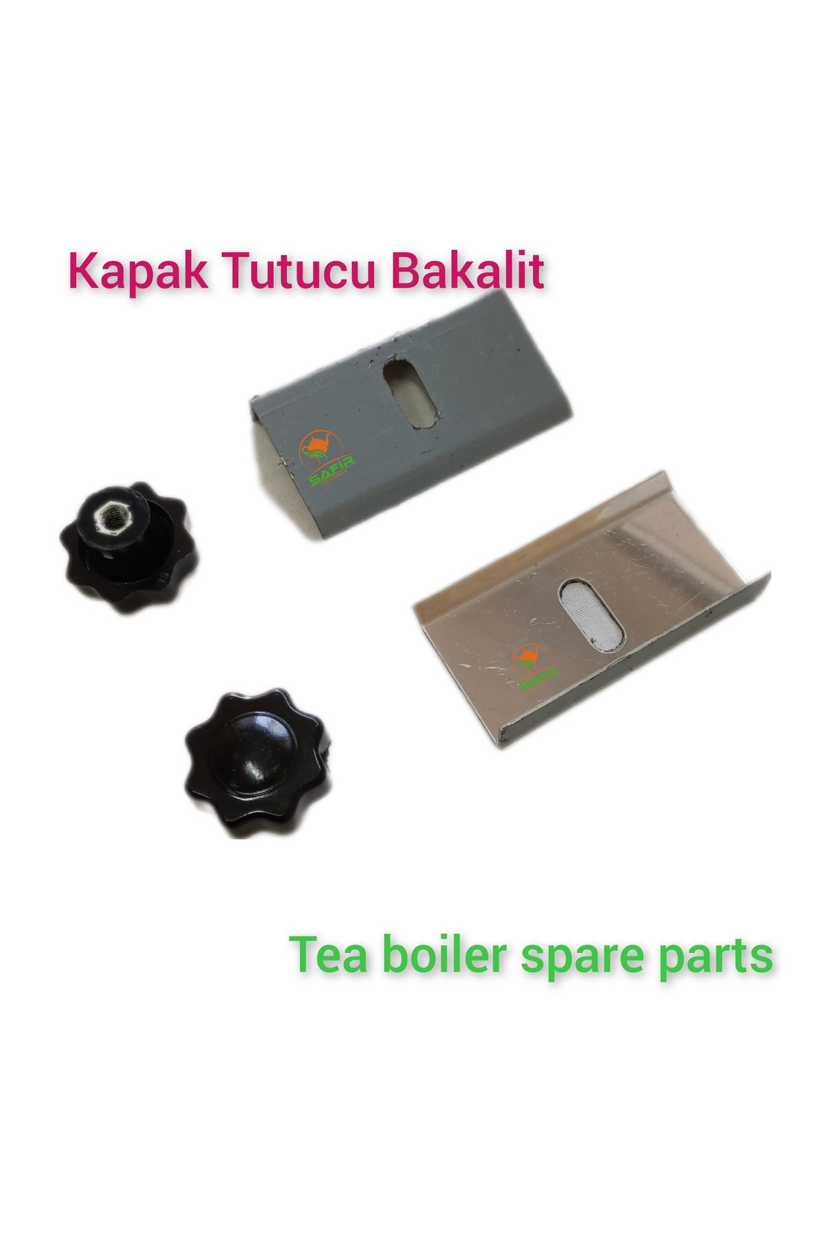 Çay Kazanı Üst Kapak Tutucuları Mandal Ve Bakalit Çay Ocağı Üst K