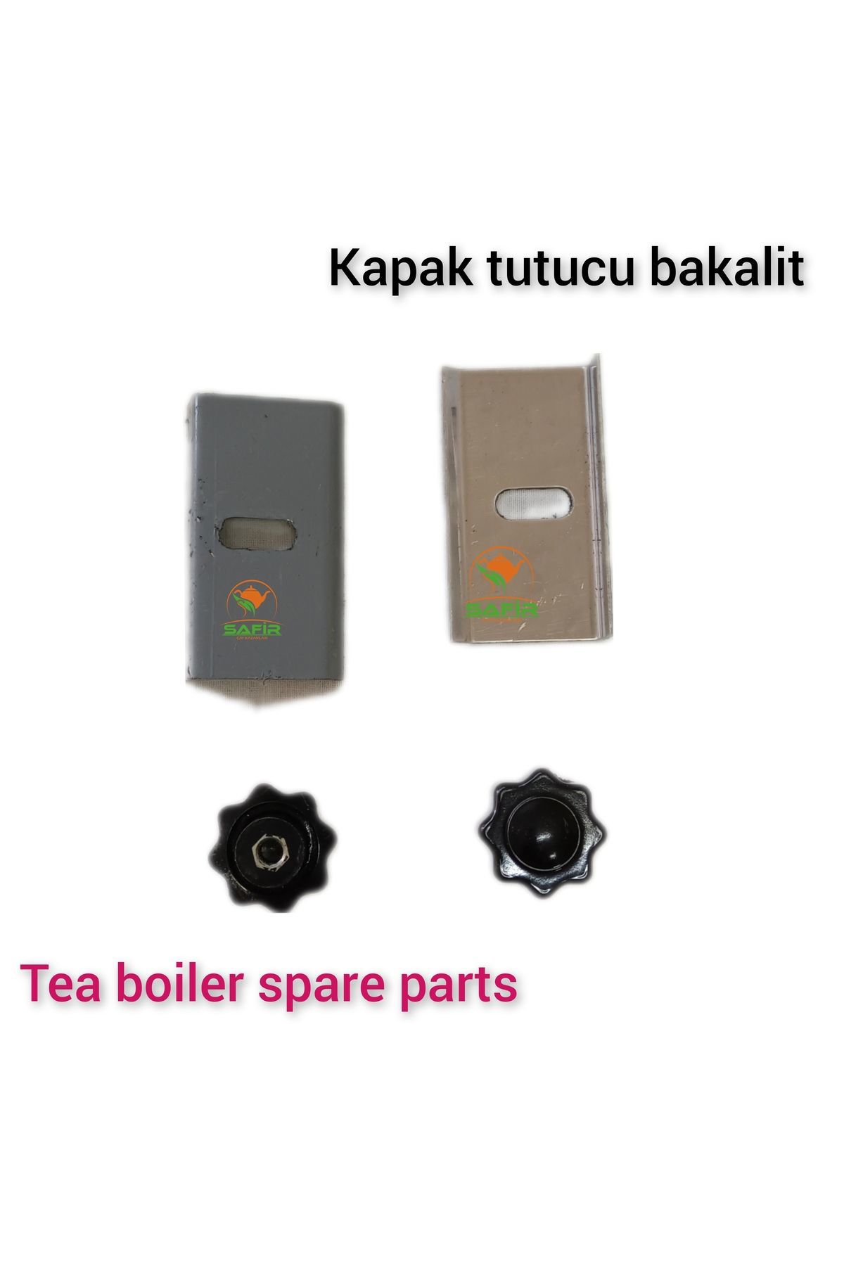 Çay Kazanı Üst Kapak Tutucuları Mandal Ve Bakalit Çay Ocağı Üst K