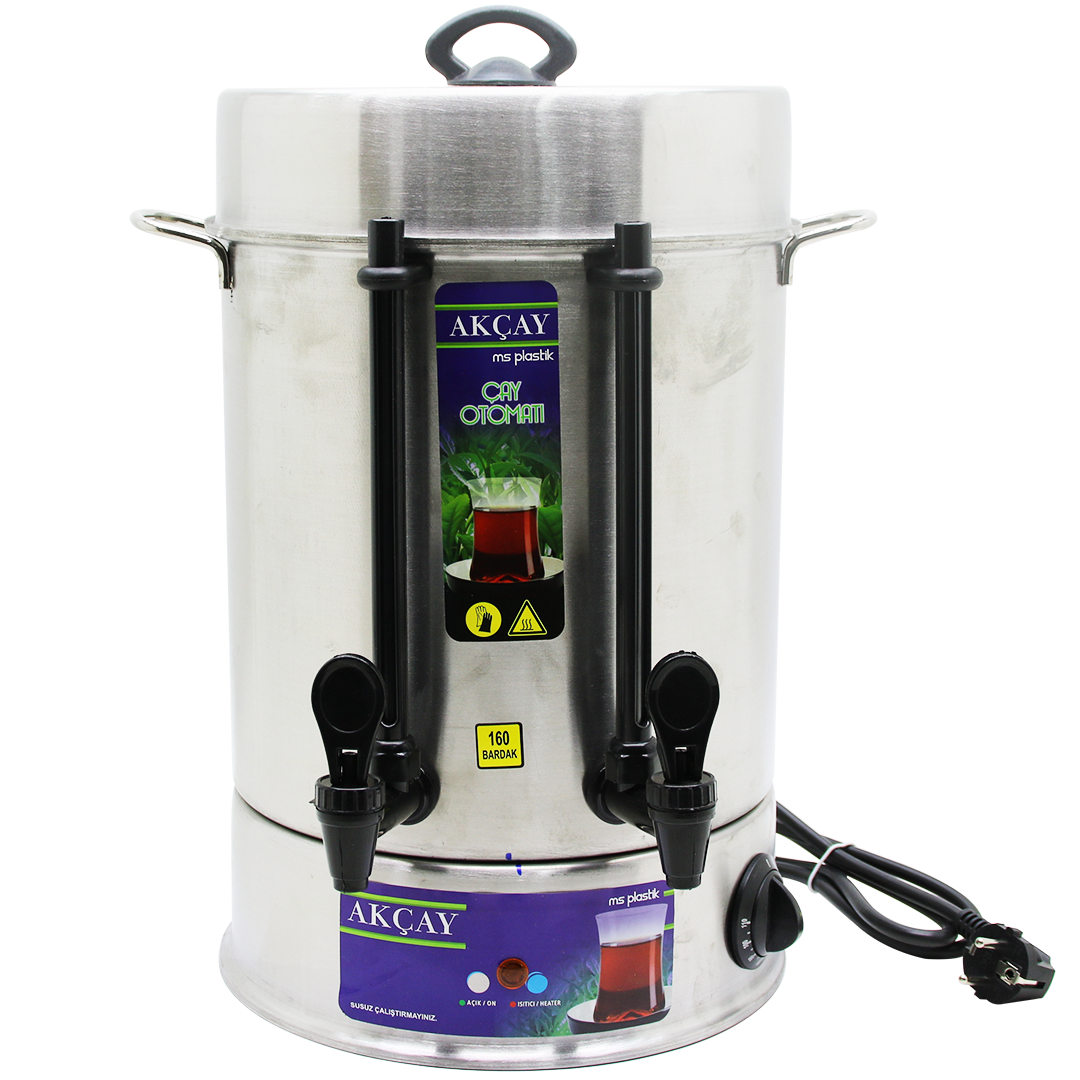 ÇAY OTOMATI 160 BARDAK SEMAVER ELEKTRİKLİ ÇAY MAKİNESİ ( MARKA DE