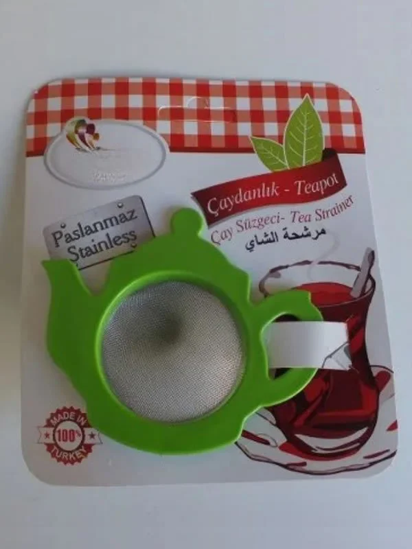Çay Süzgeci Demlik Şeklinde Çay Süzgeci Demlik Şeklinde