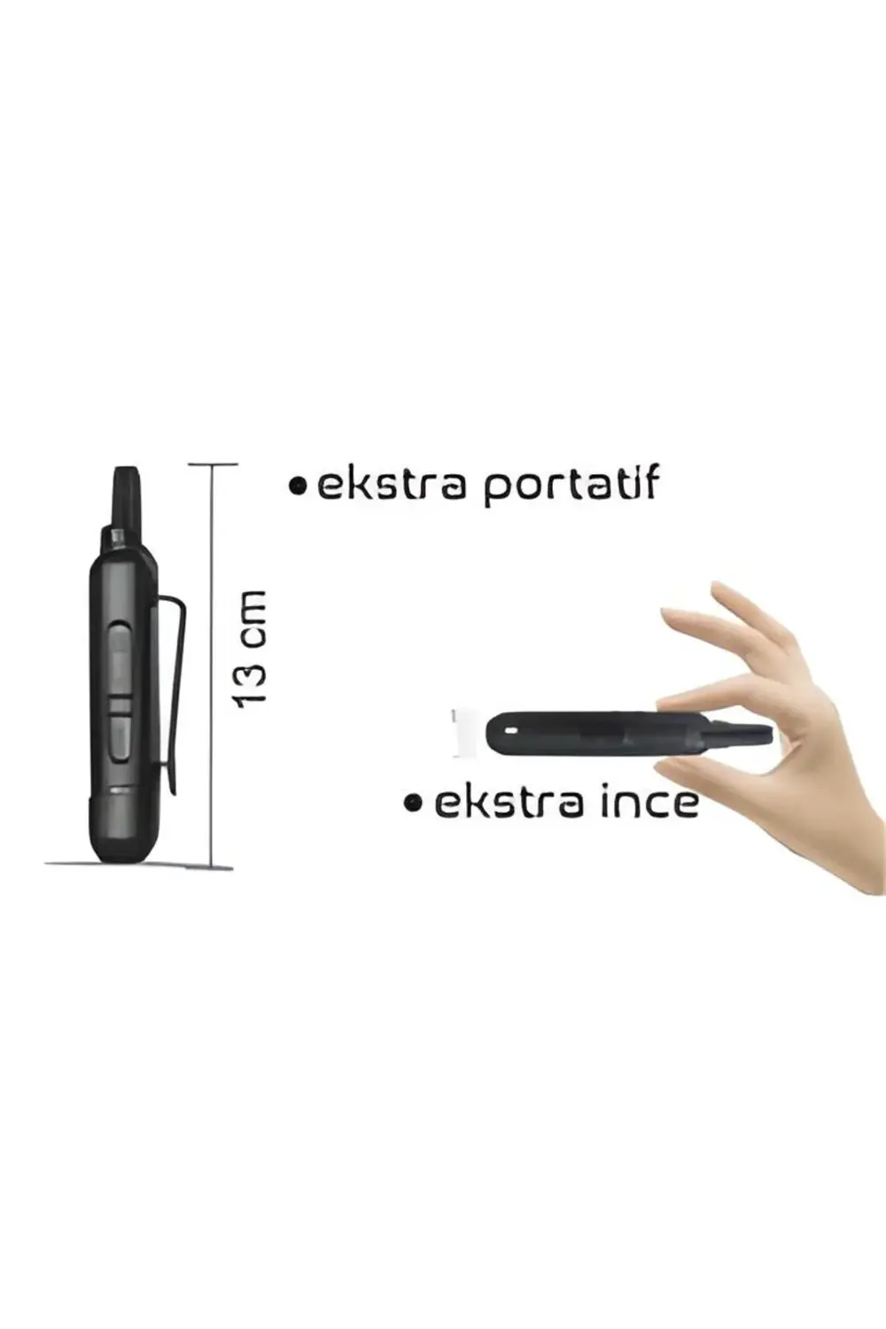 Çaycı Telsizi (2'li Paket) Kulaklık Full Set