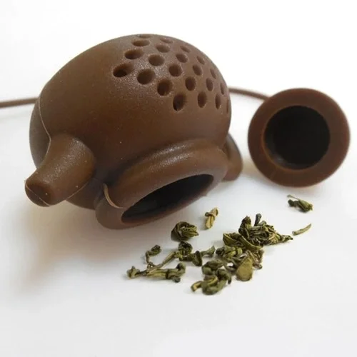 Çaydanlık Tasarımlı Çay Demleme Süzgeci Çaydanlık Tasarımlı Çay Demleme Süzgeci