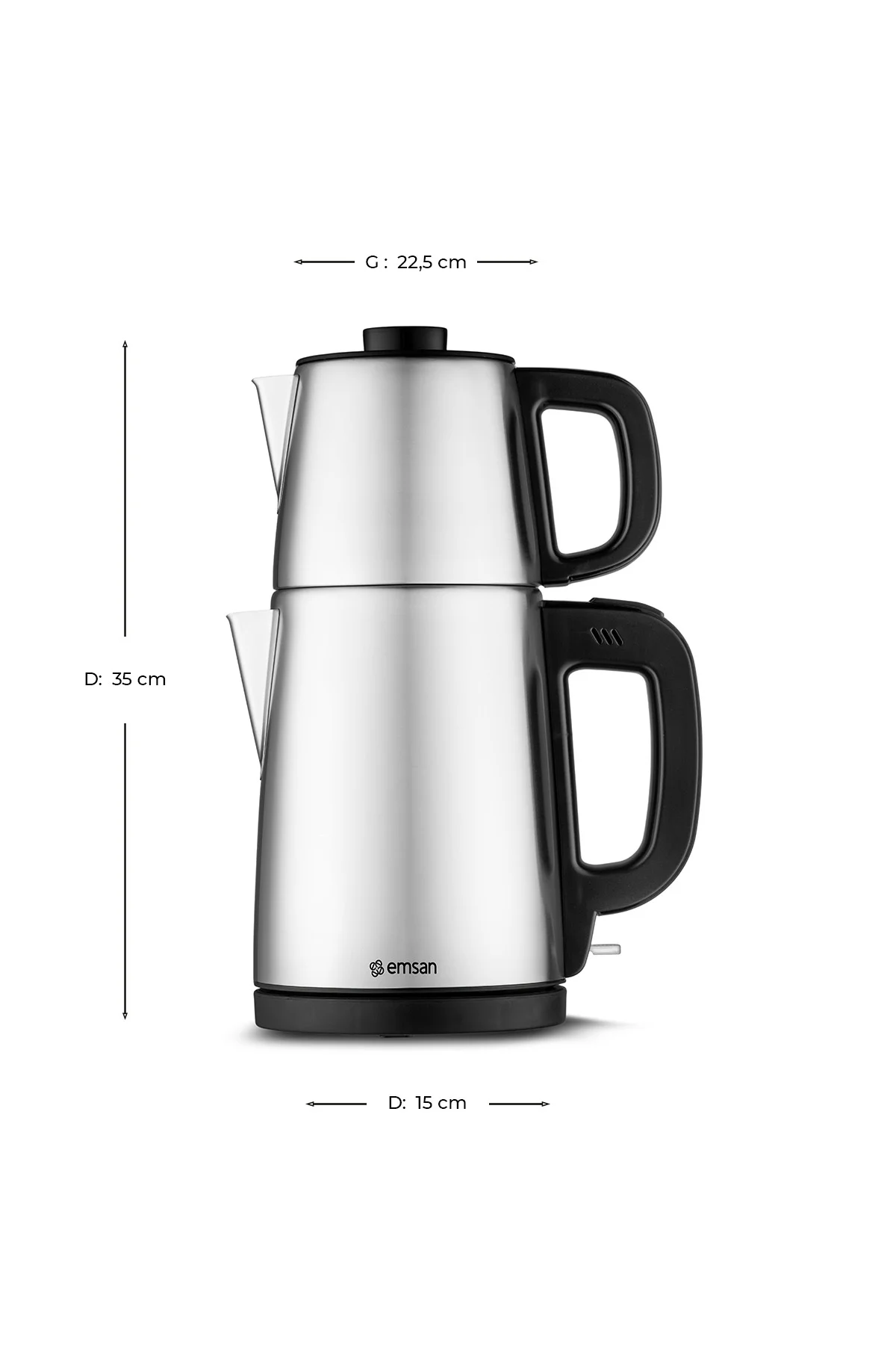 Çaykolik Çay Makinesi İnox