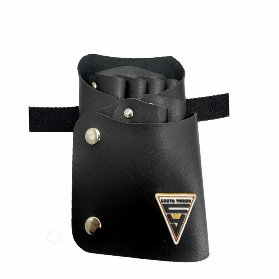 Çanta Yurdu Cayu Berber Makas Tarak Bel Çantasi Kompakt Siyah